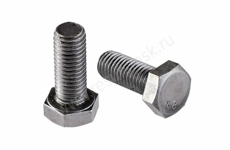 Фото для Болт шестигранный М8*60цинк,прочн.8,8 DIN 933