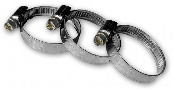 Фото для Хомут червячн. нерж. сталь 10-16мм