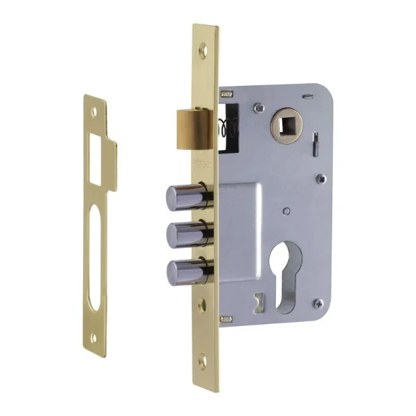 Фото для Корпус замка КЗВР-120 (62мм) (золото)