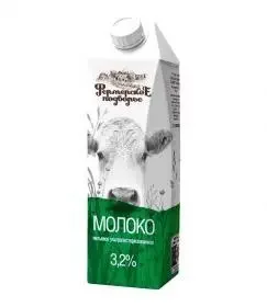 Фото для Молоко Фермерское 1л 3.2% Хладокомбинат ТДА*12 БЗМЖ