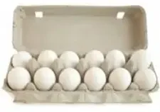 Фото для Яйцо куриное 1 кат 10шт упакованное Амурптицепром*35