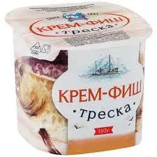 Паста из морепродуктов Крем-фиш 150гр треска*18