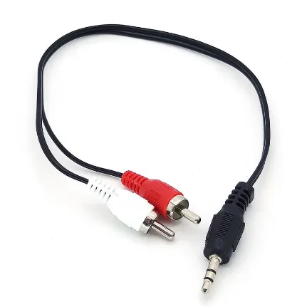 Фото для Кабель Джек 3.5мм на 2xRCA 30см