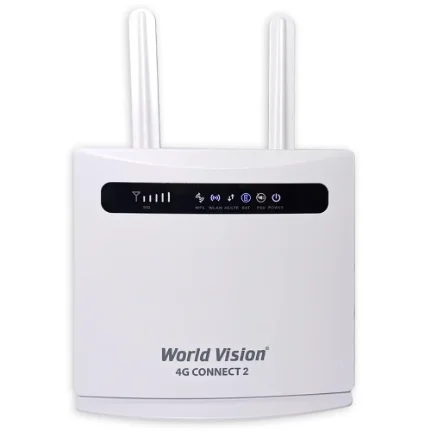 Фото для Роутер World Vision 4G Connect 2, возможность подключения внешних антенн, 2xSMA, 4xLAN, 1хUSB, аккумулятор