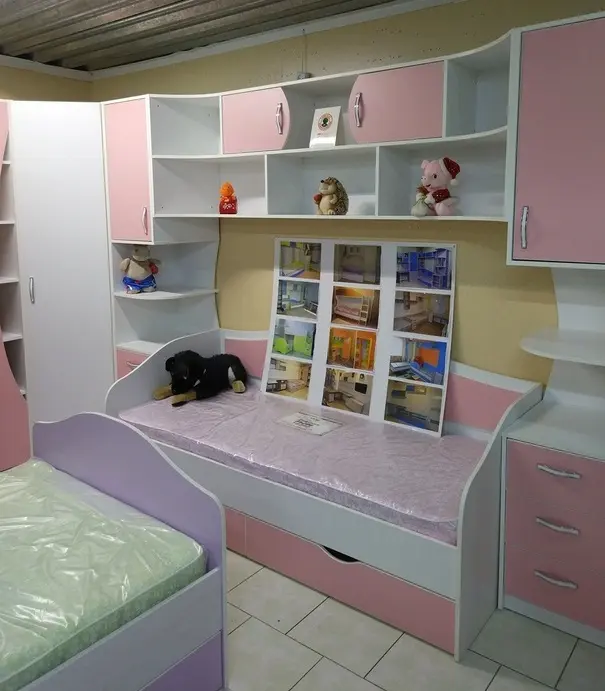 Купить мебель для детской комнаты для девочки в Благовещенске недорого с доставкой.