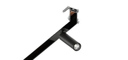 Фото для Шинопровод Faldi MAGNETIC.TRACK.NP34-100 B магнитный встраив для натяж.потолков Черный RAL-9005