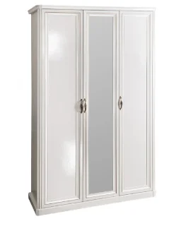 Шкаф "НАТАЛИ" 3-дверный белый глянец
