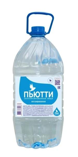 Фото для Вода Пьютти 5л негаз*2