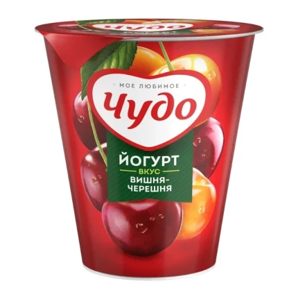 Фото для Йогурт Чудо Вишня/Черешня 2% 290гр 1*8шт