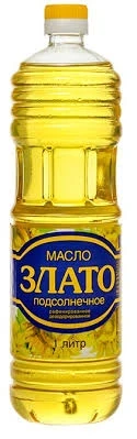 Фото для Масло Злато 1л подсолнечное*15