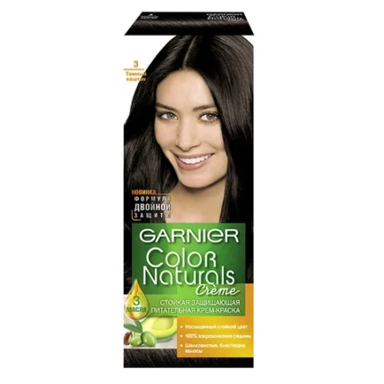 Фото для Краска д/волос Гарньер Колор Нейчералс 3 Темный каштан*6