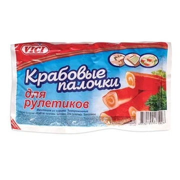 Фото для Крабовые палочки Виси 300гр для рулетиков*11