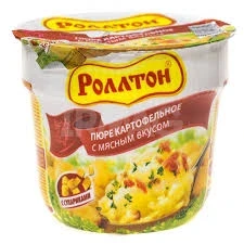 Фото для Пюре картофельное Роллтон 40гр мясной вкус*24