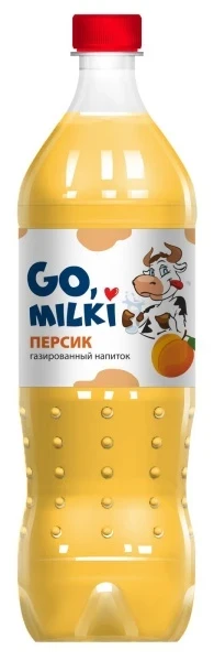 Фото для Напиток безалкогольный Гоу Милки 1л персик*6
