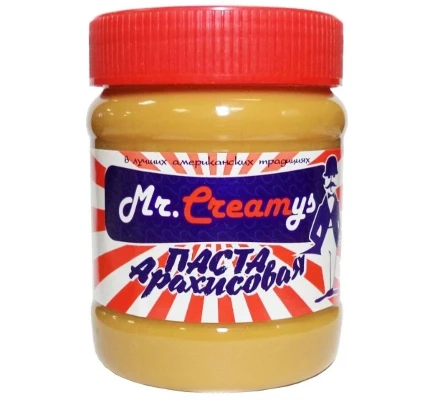 Фото для Паста арахисовая Мистер Креамус 340гр*12