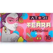 Фото для Тампоны Атори Теара 16шт Мини*144