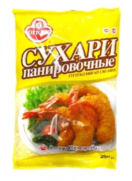 Фото для Сухари Оттоги 200г панировочные Корея*24