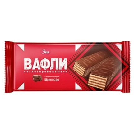 Фото для Вафли Зея 80гр глазир со вкусом шоколада*45
