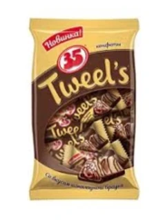 Фото для Конфеты Махеевъ 35 ТВИЛС 200гр Шоколадный брауни*8