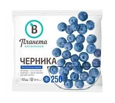 Фото для Черника Планета витаминов 250гр с/м*20