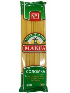 Макароны Макфа 400гр вермишель соломка длинная*20