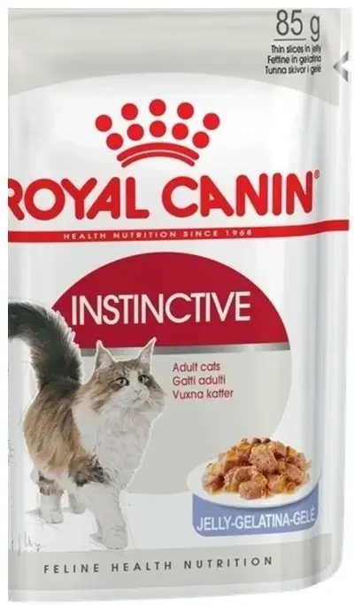 Фото для Royal Canin Instinctive кусочки в желе для кошек старше 1 года, 85 г