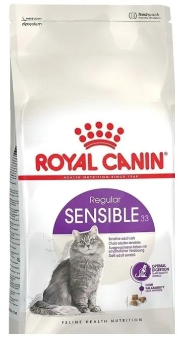 Роял Канин Canin Sensible 33 с/к д/кошек с чувствительной пищеварительной системой 1,2 кг