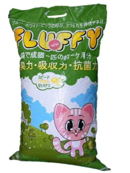 Фото для Наполнитель для кошачьего туалета FLUFFY 10 КГ