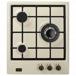 Фото для Газовая варочная поверхность 45 см, серия Retro- дизайн Calabria HG 465 CTRB