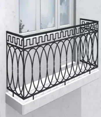 Декоративная решетка на балкон