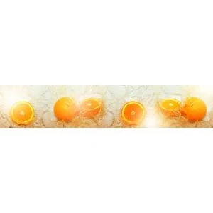 Фото для Фартук ПФХ фотопечать 0,6мх3мх1,3мм Морозный апельсин