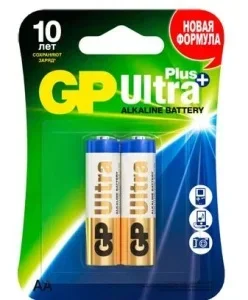 Фото для Батарейка GP ultra plus 15AUP-2CR2 AA пальчиковая 2штуки