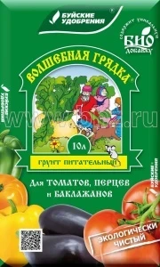 Фото для Грунт для томатов и перцев 10л Волшебная грядка Буйский х/завод (4)