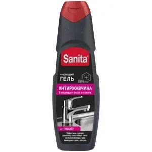 Фото для Средство чистящее для сантехники АНТИРЖАВЧИНА 500мл САНИТА Гель