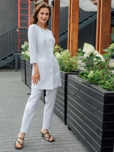 Фото для Блуза женская Бл-362 либерти люкс рук.3/4 р.56 170-176(ЧЗ)