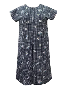 Фото для Халат жен. трикотаж на молнии арт.457-25 р.54(164) (ЧЗ)