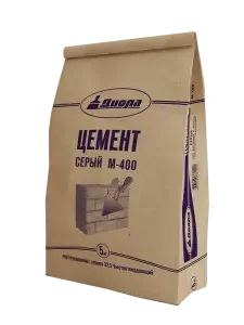 Фото для Цемент серый М-400 5кг К-5шт