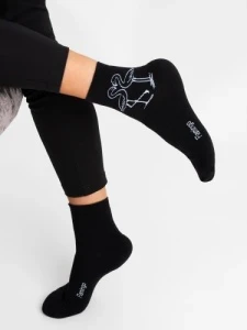 Фото для Носки женские х/б+эл КВ с1426 1/30 р.23 (ЧЗ)