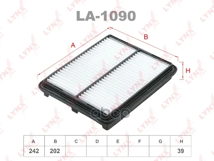 Фото для Фильтр Воздушный Yud-006 Lynxauto La-1090 LYNXauto арт. LA-1090