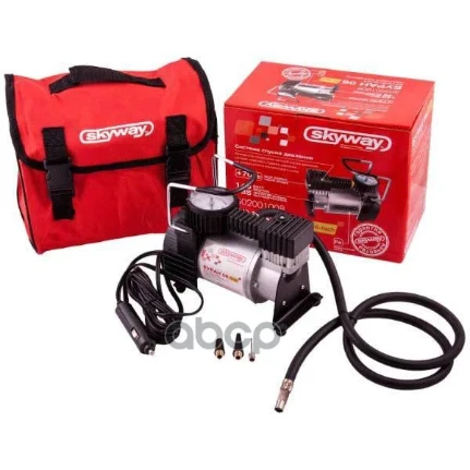 Фото для Компрессор "Sk" Буран-06 35Л/Мин (В Прикурив) 7Атм Сумка Skyway арт. S02001008