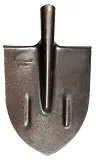 Лопата штыковая БТМ К2 (1,3мм,рельс.сталь,штыковая,б/ч) поставка