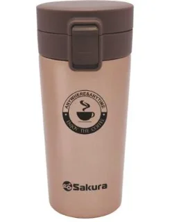 Термокружка SAKURA TM-01-380Z Шампань (0,38л,6,3*17,3см)