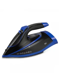 Утюг BQ SIС1003 Чер/Синий БЕСПРОВОДНОЙ (3000Вт,керамика,пар.удар 160гр)