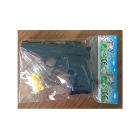 Оружие- Пистолет 003-1/42 с пульками в пакете (1/720)