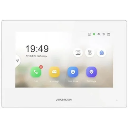Фото для IP видеодомофон 7“ Hikvision DS-KH6320-LE1/White(B)