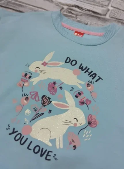 Комплект для девочки с длинным рукавом