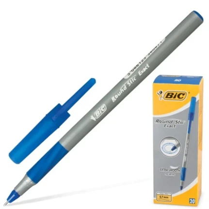 Фото для Ручка шариковая BIC Round Stic Exact 0,7мм,синяя