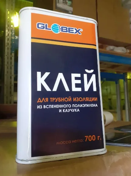 Клей Globex для трубной изоляции 0,7 л