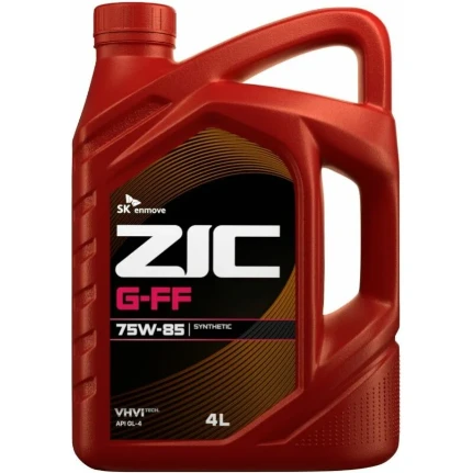 Фото для Масло трансмиссионное ZIC G-FF 75w85, синтетическое, API GL-4, для МКПП, 4л, арт. 162626