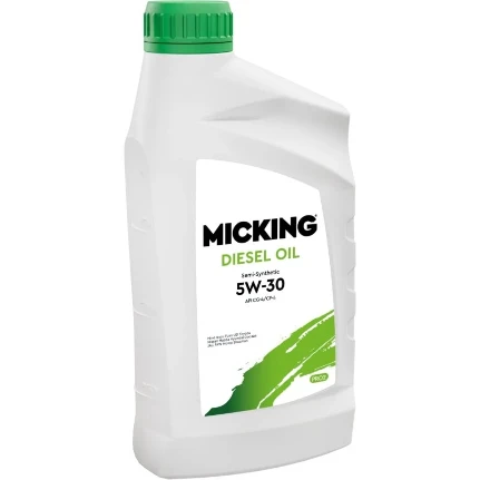 Фото для Масло моторное Micking Diesel Oil PRO2 5w30, полусинтетическое, API CG-4, для дизельного двигателя, 1л, арт. M1211